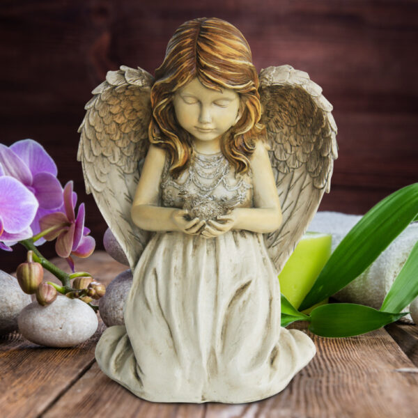Beth Kneeling Angel Statue - Image 2