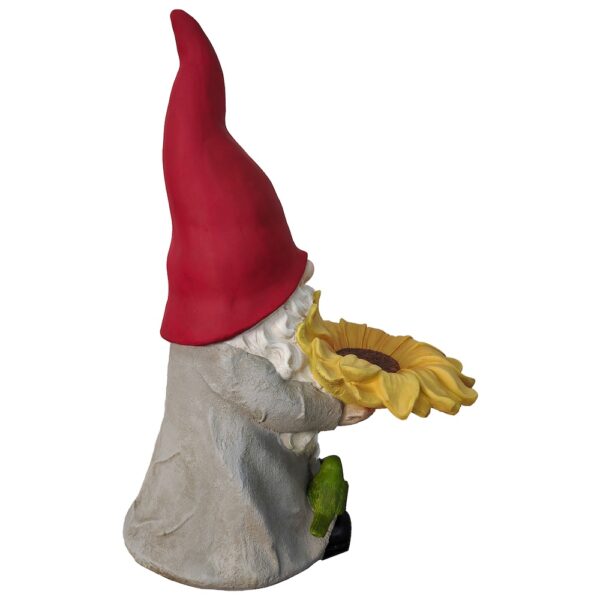 Sunflower Gnome Statue - Image 5
