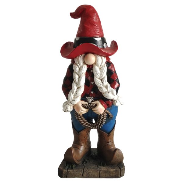 Hoss & Willie Gnome Statue Set - Image 10
