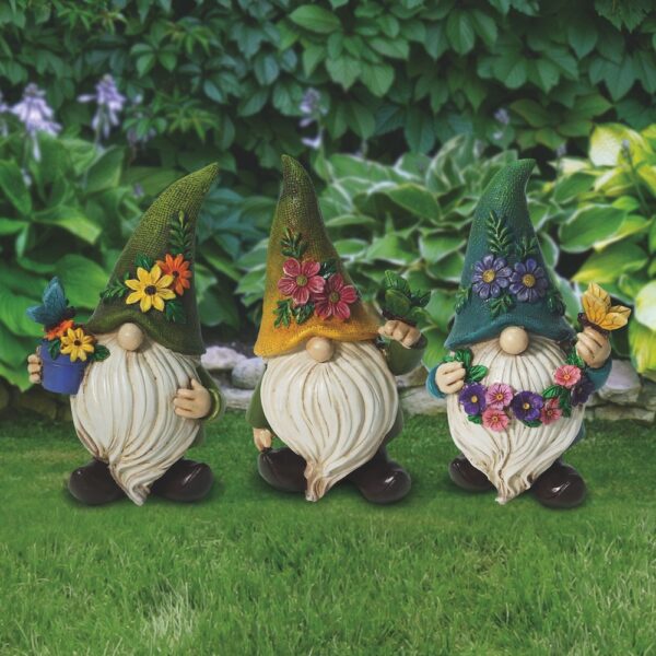 Meadowland Gnomes Statue Set - Image 2