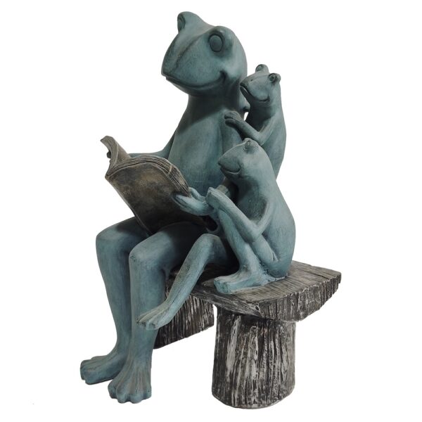 Frog Storytime Statue - Image 6