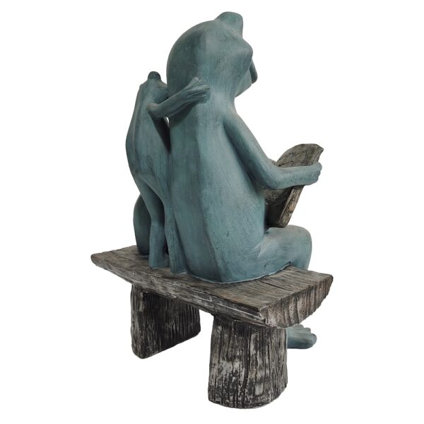 Frog Storytime Statue - Image 4