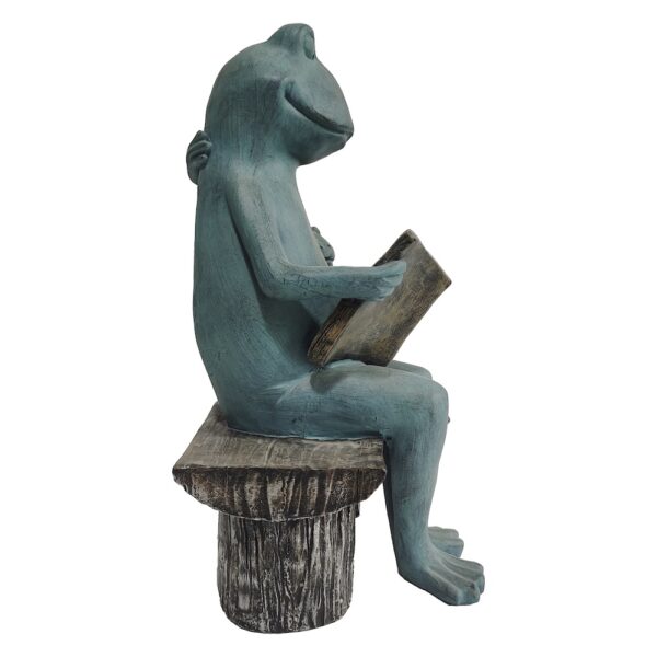 Frog Storytime Statue - Image 3