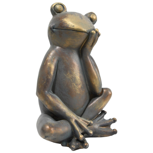 Pondering Frog Statue - Image 5