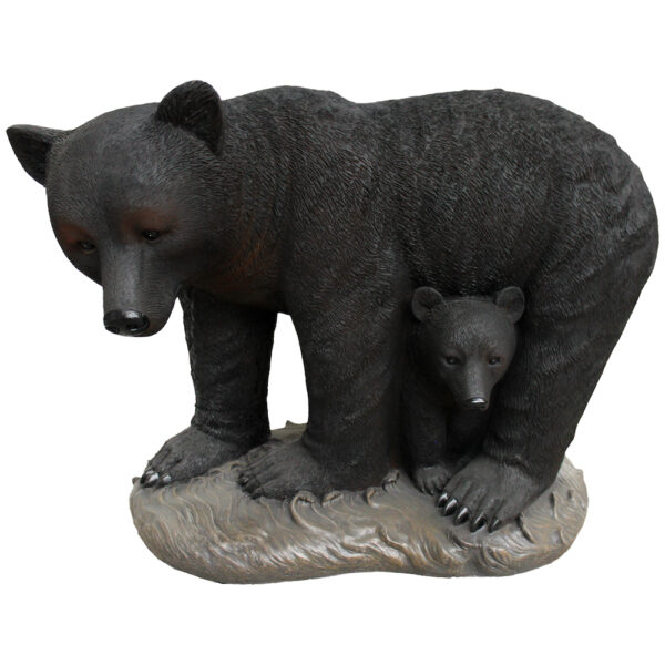 Bear with Cub Statue