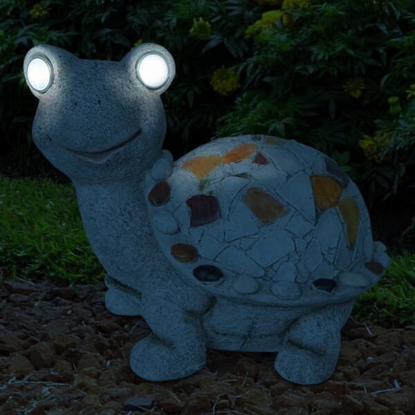 Mosaic Turtle Statue - Image 3