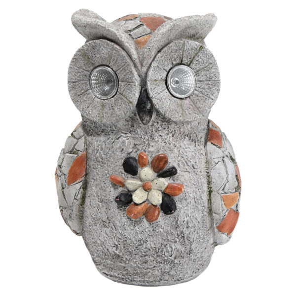 Mosaic Owl Statue