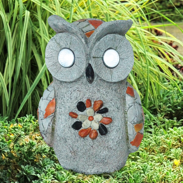 Mosaic Owl Statue - Image 2