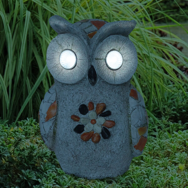 Mosaic Owl Statue - Image 3