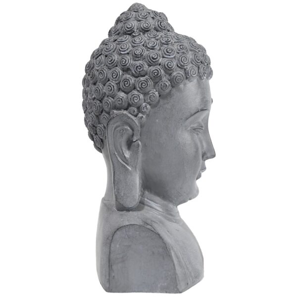 12-inch Buddha Head Statue - Image 3
