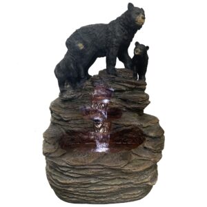 Bear with Cubs Fountain