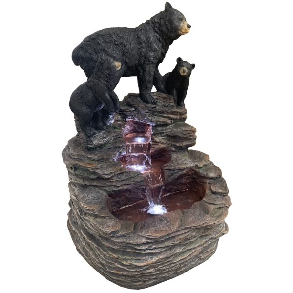 Bear with Cubs Fountain - Image 4