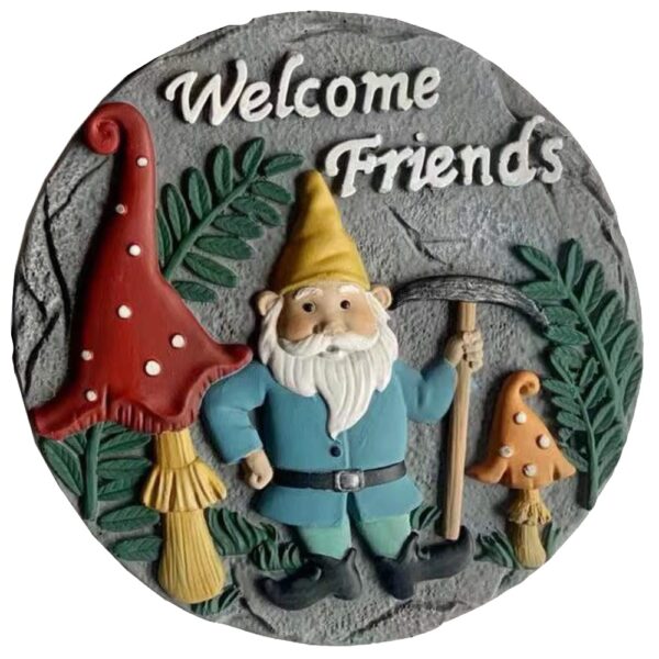 Gnome Themed Stepping Stone Set - Image 5