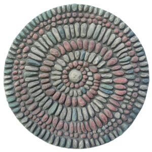 Mosaic Pebble Stepping Stone