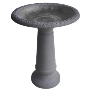 Serra Birdbath, Grey