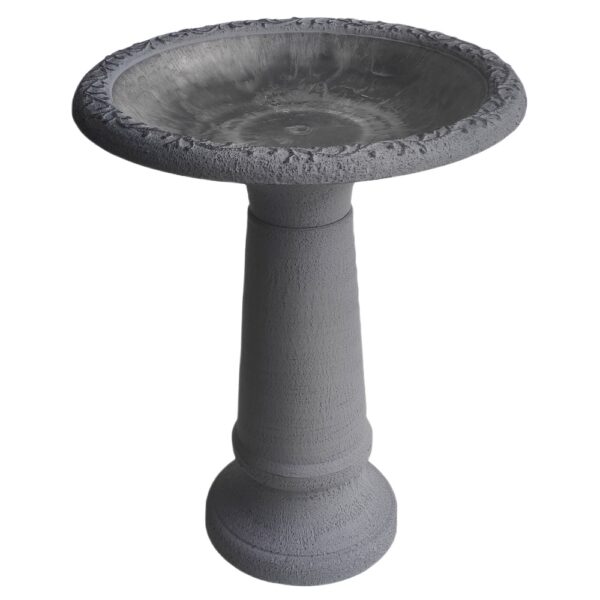 Serra Birdbath, Grey