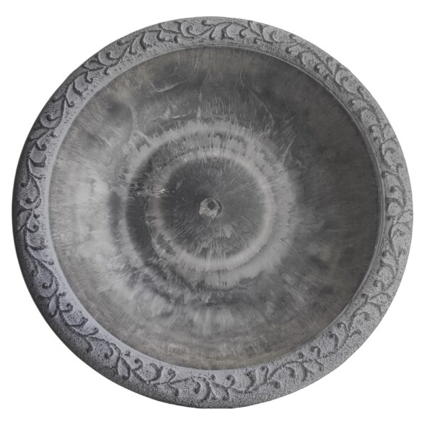 Serra Birdbath, Grey - Image 3