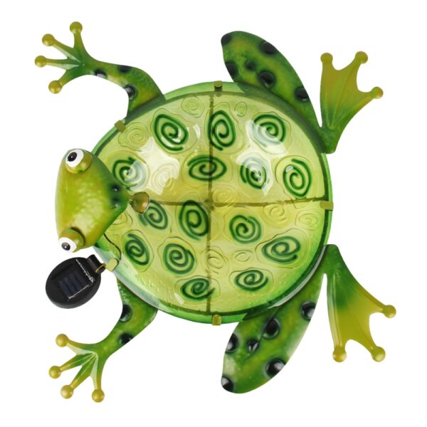 Frog Glass Birdbath - Image 6