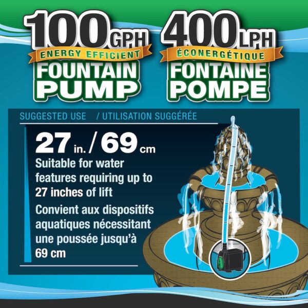 100 GPH Fountain Pump - Image 2