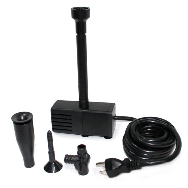 100 GPH Pond Pump with Nozzles