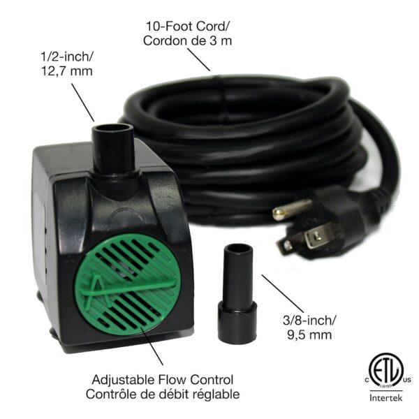 140 GPH Fountain Pump - Image 3