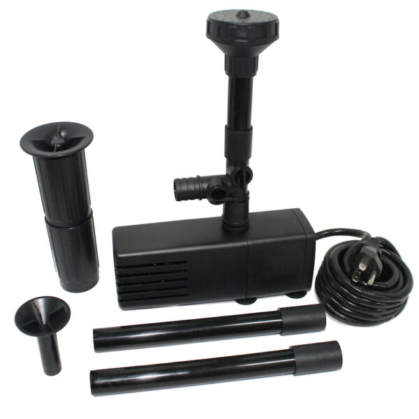 250 GPH Pond Pump with Nozzles