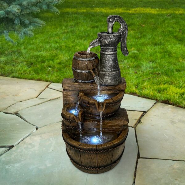 Pump Barrel Fountain - Image 2