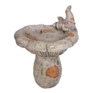 Broc Gnome Birdbath