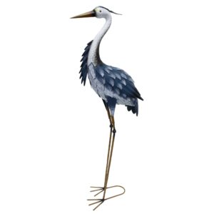 37-inch Standing Heron Statue