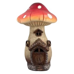Mushroom House Statue
