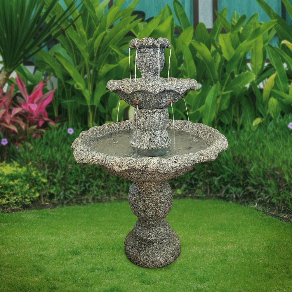 Veneto Fountain (Grey) - Angelo Décor International Inc.