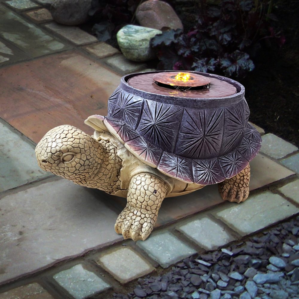 Tortoise Fountain - Angelo Décor International Inc.