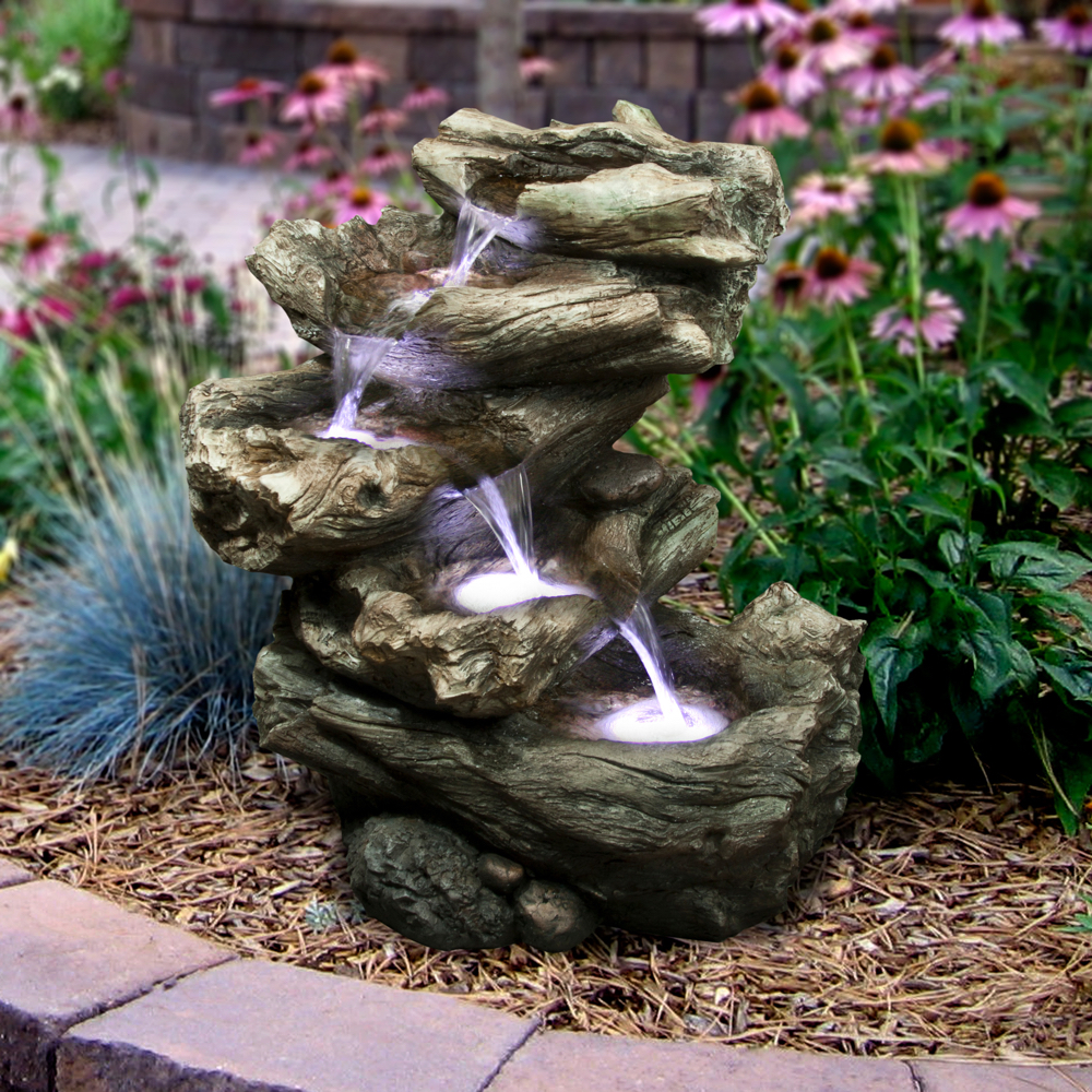 Waterfall Fountains Archives - Angelo Décor International Inc.